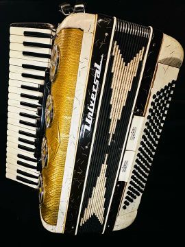 Acordeon Universal Fio D' Ouro 120 baixos original 