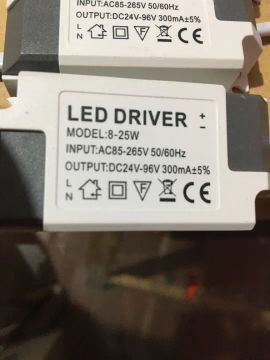 Kit Led driver para luminária 8unidades