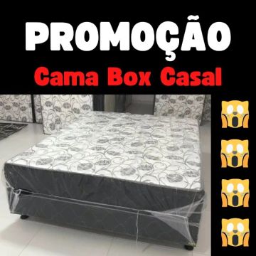 Cama Box de Casal Linda . I I 942OI-3156 . Lacrado de Fábrica