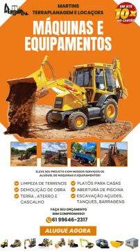 Serviço de terraplanagem