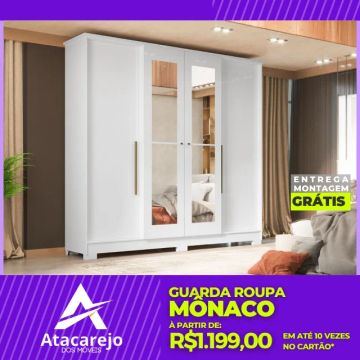 Guarda Roupa Casal Entrega e Montagem Grátis 