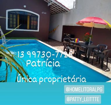 Casa com Piscina para Temporada.