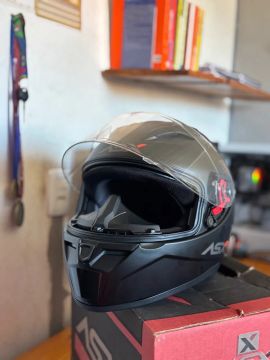 Capacete Moto Axs novo tamanho 58 