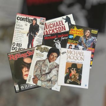 Coleção de Revistas Michael Jackson