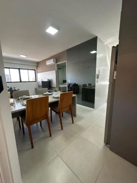 Quarto e Sala com 40 metros quadrados em Ponta Verde - Maceió - AL