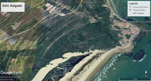 Sítio com +/- 1200 coqueiros produtivos