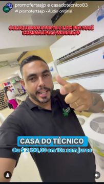 Ar Condicionado Inverter 9 mil BTUs.