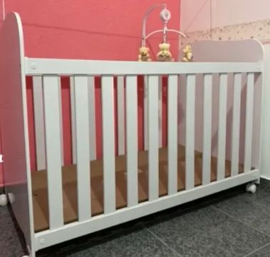 Berço de Bebê Branco