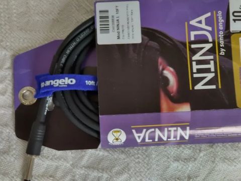 Cabo Santo Angelo Ninja Series Plug P10 X P10 3,05 Metros