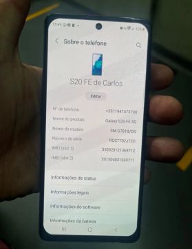 Samsung Galaxy S20 FE 5G 128 GB- seminovo 