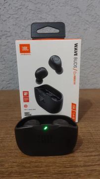 Fone de Ouvido JBL Wave Buds - TWS - Novo
