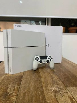 Playstation 4 Slim Branco - Novo
