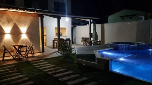 Casa com piscina privativa no litoral norte linha verde praia de Arempepe