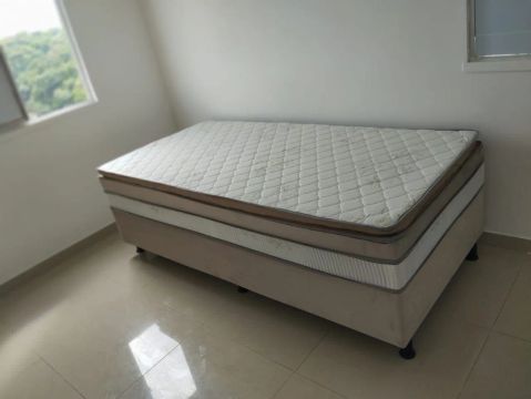 Cama Box Conjugado Solteirao 96x203x57