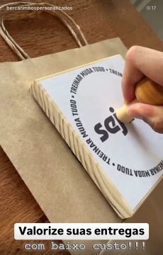 Carimbos Personalizados para o seu negócio!