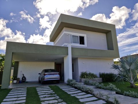 Casa 4 suítes Alphaville Litoral Norte 
