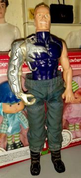 Boneco Psycho inimigo do Max Steel