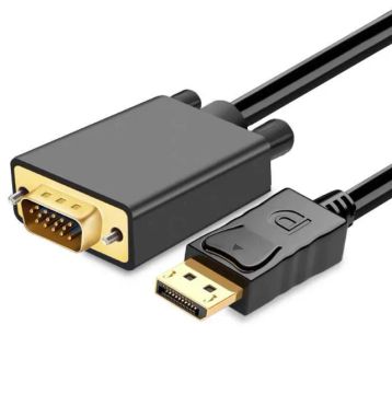 Cabo Adaptador Displayport Macho X Vga Macho 1.8m