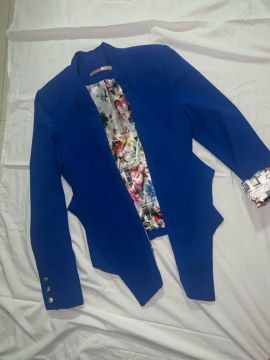Blazer Carmim feminino azul (P)