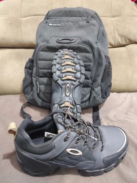 ?Tênis Oakley Halftrack Lo ll  41 + Mochila Oakley Com Bolso para Notebook ?<br>