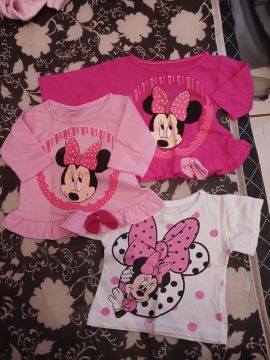 Conjunto de blusas Minnie tam p