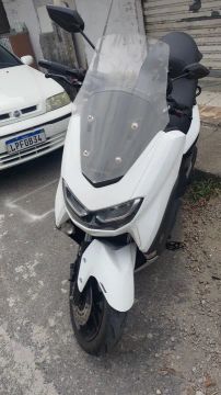Scooter Yamaha NMAX 160 Branca - Impecável. Mais barata e nova da Olx. desapego.