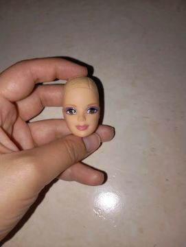Cabeça Barbie Butterfly
