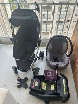 Carrinho de bebê Quinny Zap + bebê conforto Maxi cosi