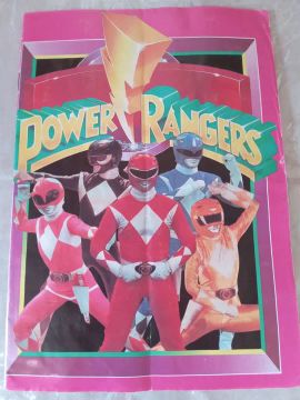 Power Rangers Album para figurinhas colantes relíquia ano 1995