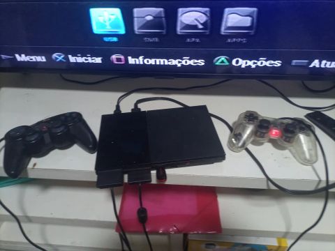 Playstation 2 completo com jogos