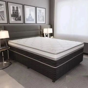 Cama Box Casal Paris Molas ensacadas 