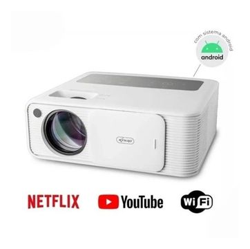 Projetor Retroprojetor Led Multimidia 3900 Lúmens Full Hd 1080p Hdmi Wi-Fi Knup KP-PJ005