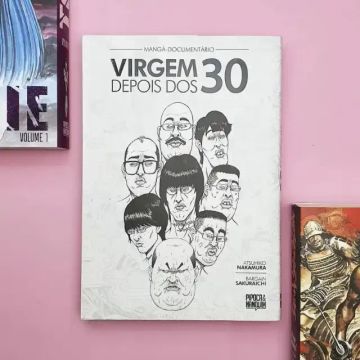 Mangá Virgem depois dos 30 Pipoca e Nanquim