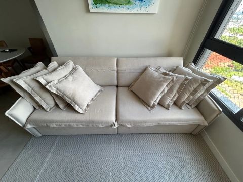 Sofá 2 lugares confortável e moderno