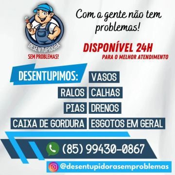 Desentupidora sem quebra 