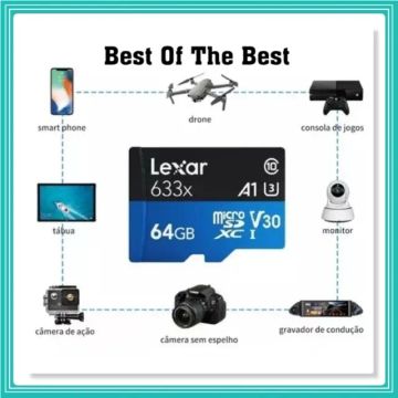 Lexar Cartão De memória High-Performance 633x 64GB