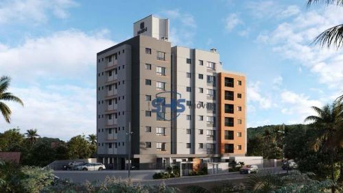 Apartamento com 2 dormitórios para alugar, 63 m² por R$ 2.660,00/mês - Garcia - Blumenau/S