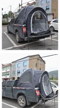 Barraca + capa de Camping para Caminhonete - impermeável e proteção UV