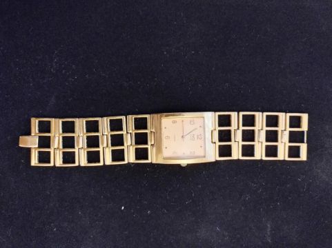 Relógio Feminino Dourado 