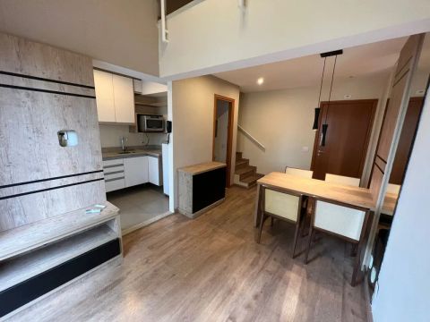 Duplex para aluguel tem 45 metros quadrados com 1 quarto em Pinheiros - São Paulo - SP