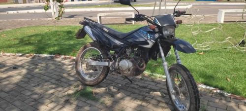yamaha xtz 125, ano 2008 preta