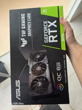 PLACA DE VIDEO ASUS RTX 3070 8GB TUF GAMING - NAO BAIXO VALOR