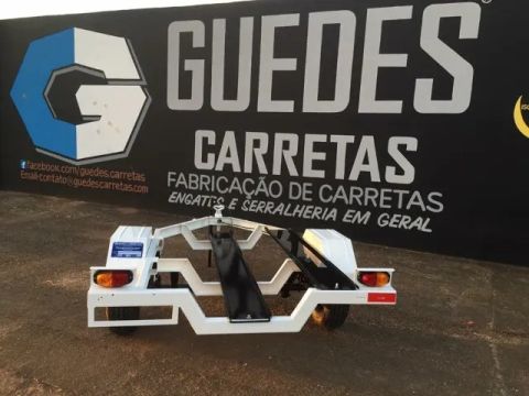carreta  para 1 moto  completa !!