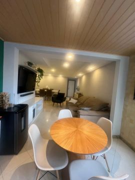 Ed costa esmeralda 3 quartos com 2 vagas Praia da costa 120 m2 todo montado lazer completo