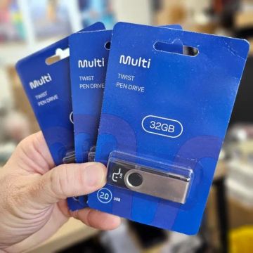Lacrado Original Pen Drive Multi 32GB Garantia Twist