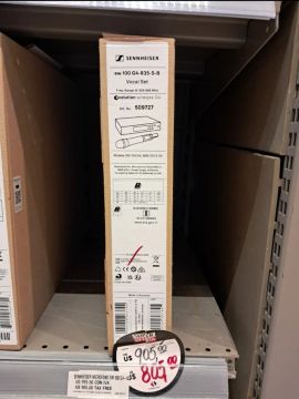 Microfone sennheiser ew 100 g4 835 s b 