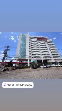 Alugo West Flet Mobiliado, Apto com 01 quarto, Incluso Condomínio e IPTU, Mossoró-RN.
