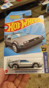 Hot Wheels Back to the Future Time Machine