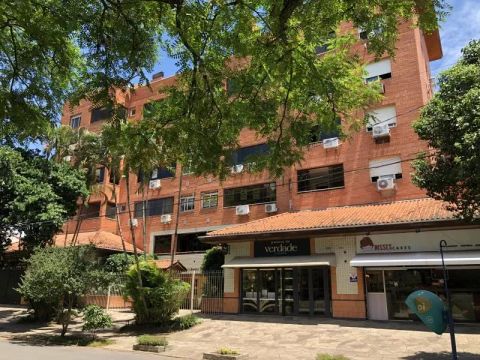 Apartamento no Bairro Jardim Lindóia com 65 m², 1 dormitório, sala de estar, sacada, cozin