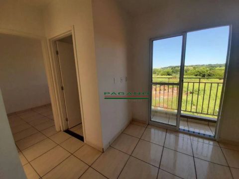 Apartamento com 2 dormitórios para alugar, 48 m² por R$ 1.703,81/mês - Bonfim Paulista - R